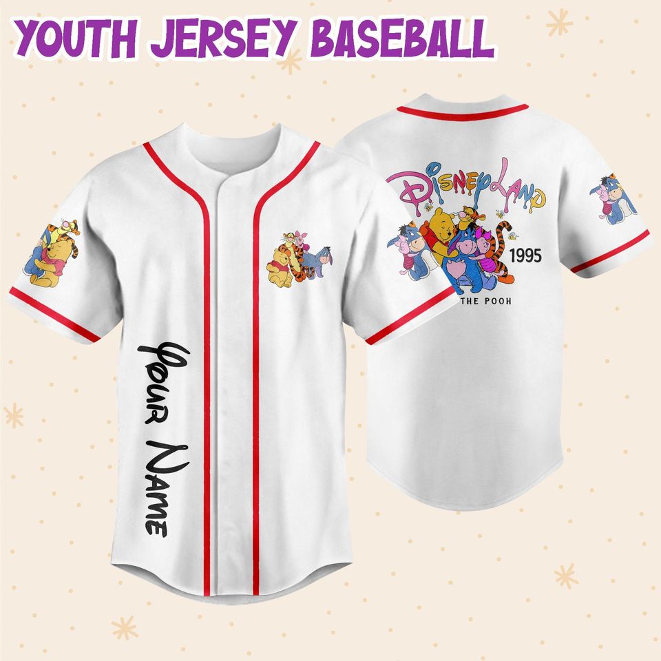 Personalize Winnie The Pooh Disneyland Est 1995
