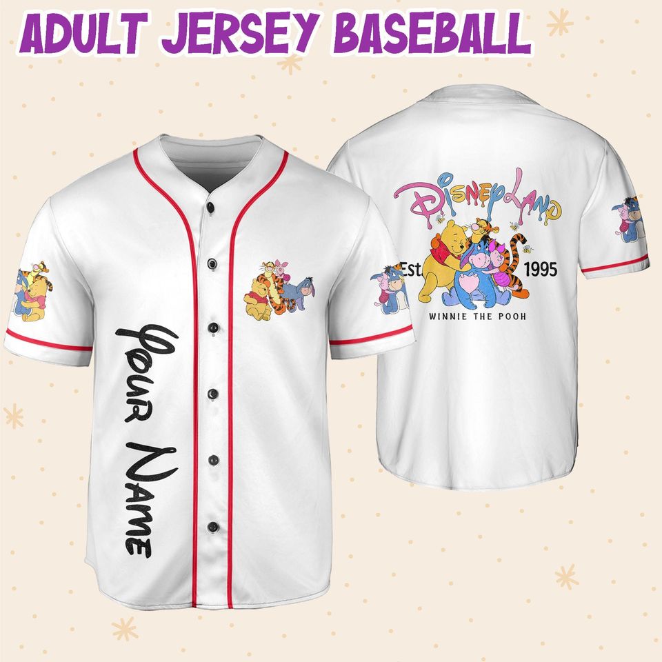 Personalize Winnie The Pooh Disneyland Est 1995