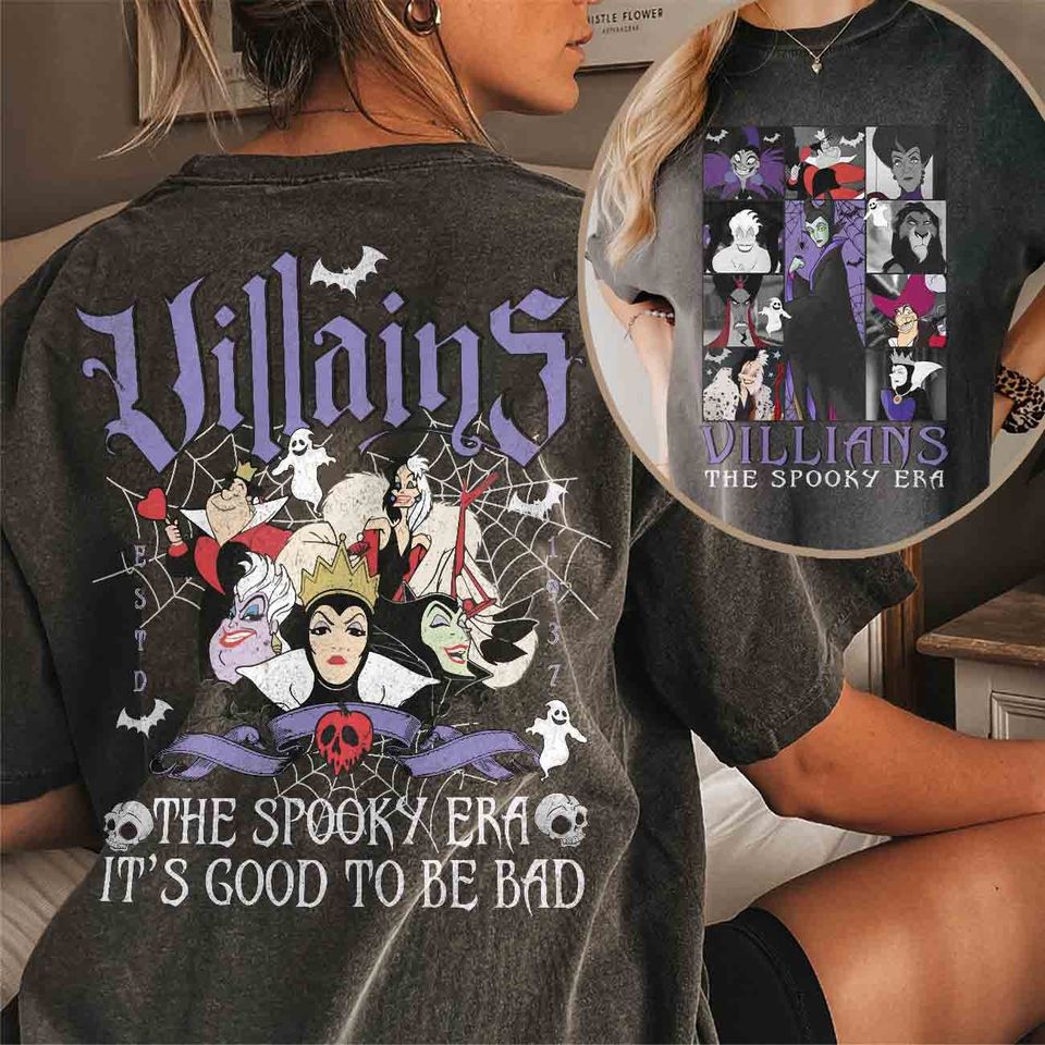 Disney Villians Spooky Era Shirt, Oogie Boogie Bash 2023 shirt