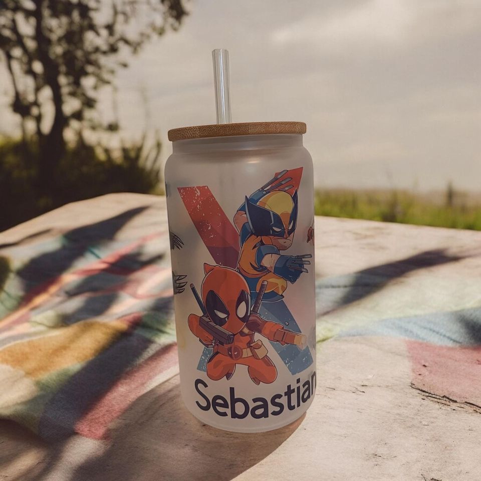 Deadpool and Wolverine Frosted Tumblers