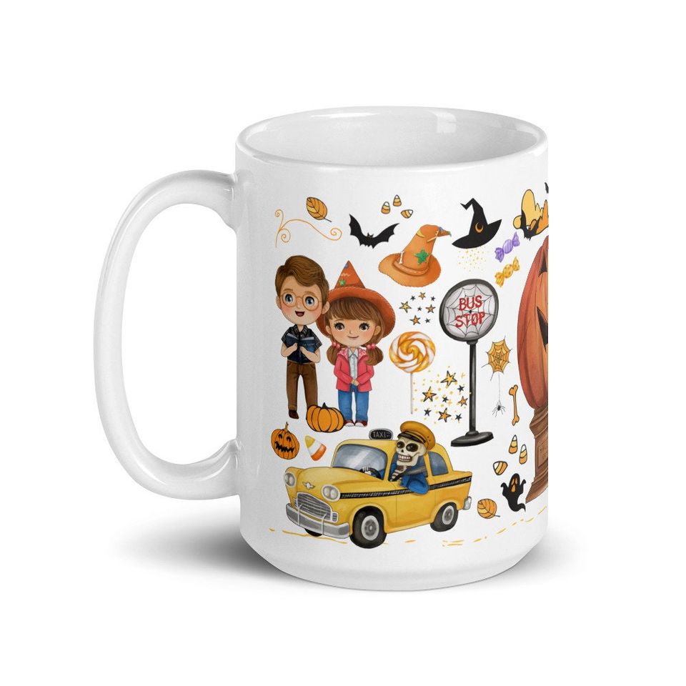 Halloweentown Wraparound Mug - Halloween Fall Autumn Disney Channel 90's Cute
