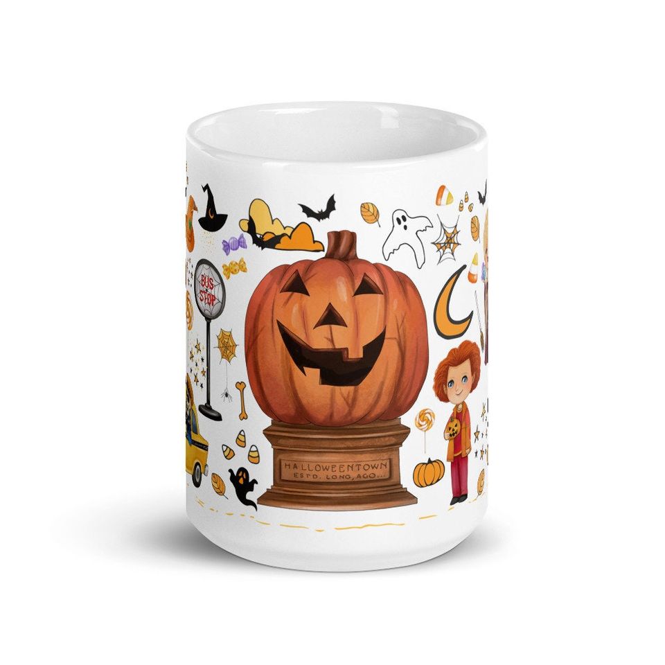 Halloweentown Wraparound Mug - Halloween Fall Autumn Disney Channel 90's Cute