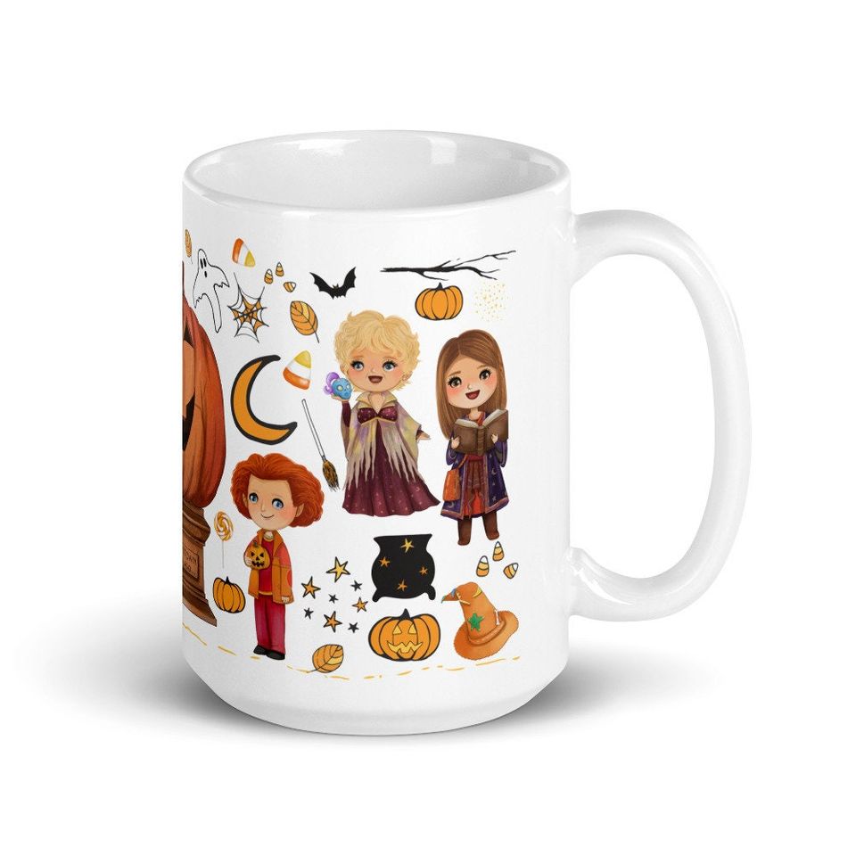 Halloweentown Wraparound Mug - Halloween Fall Autumn Disney Channel 90's Cute