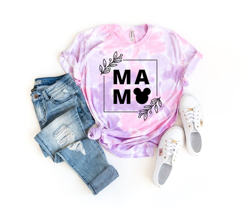 Mama Disney Mickey Mouse Color 3D Shirt