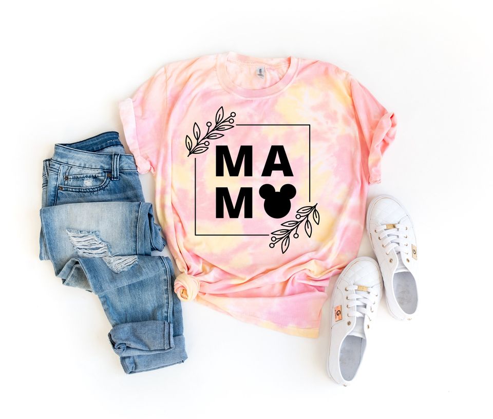 Mama Disney Mickey Mouse Color 3D Shirt