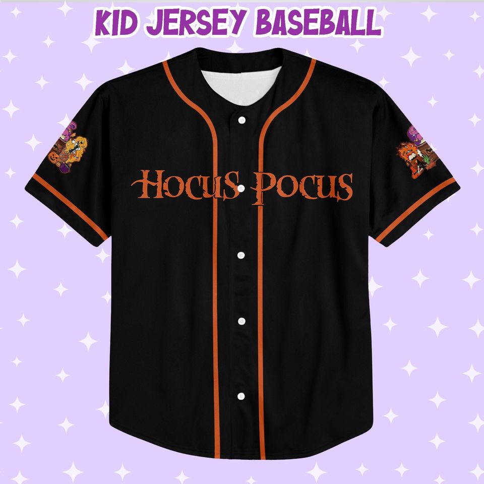 Personalized Halloween Disney Hocus Pocus Coffee Jersey, Custom Disney Jersey