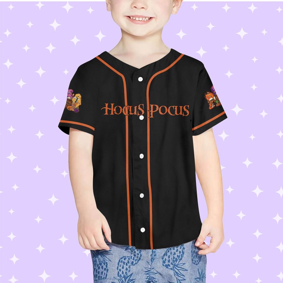 Personalized Halloween Disney Hocus Pocus Coffee Jersey, Custom Disney Jersey