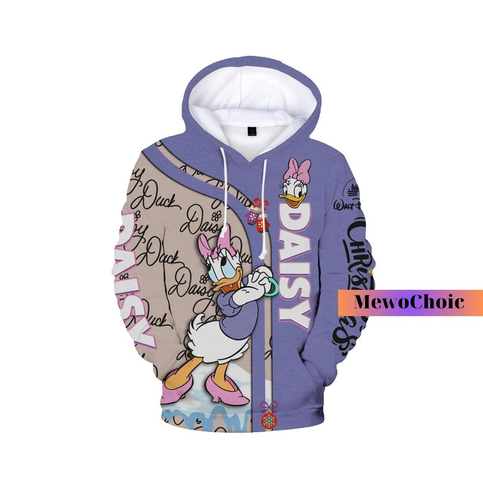 Daisy Duck Hoodie, Donald Disney Shirt