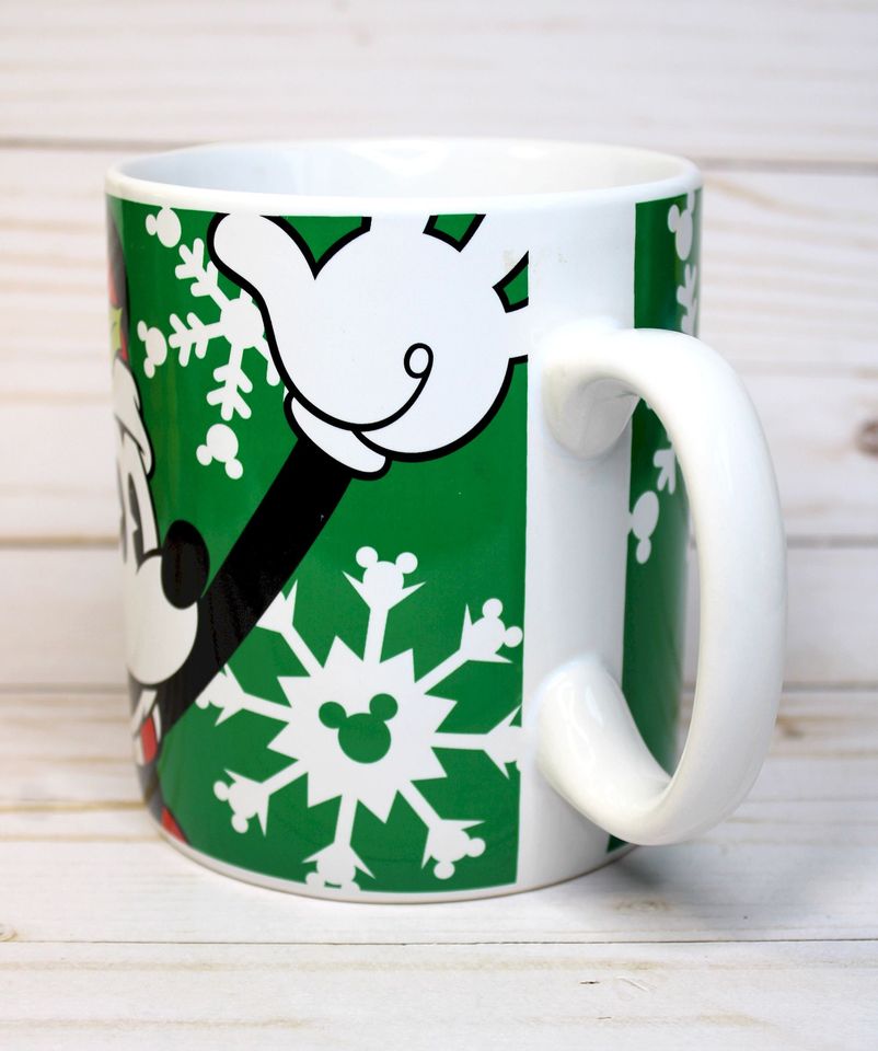 Vintage Disney Christmas Mickey Mouse Mug