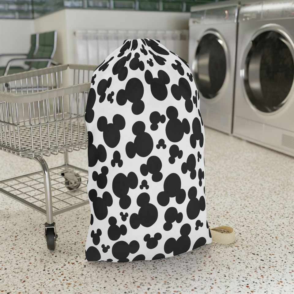 Disney Inspired Laundry Bag / Mickey Head