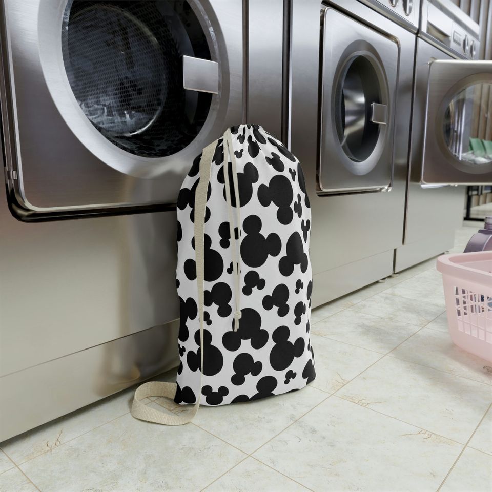 Disney Inspired Laundry Bag / Mickey Head