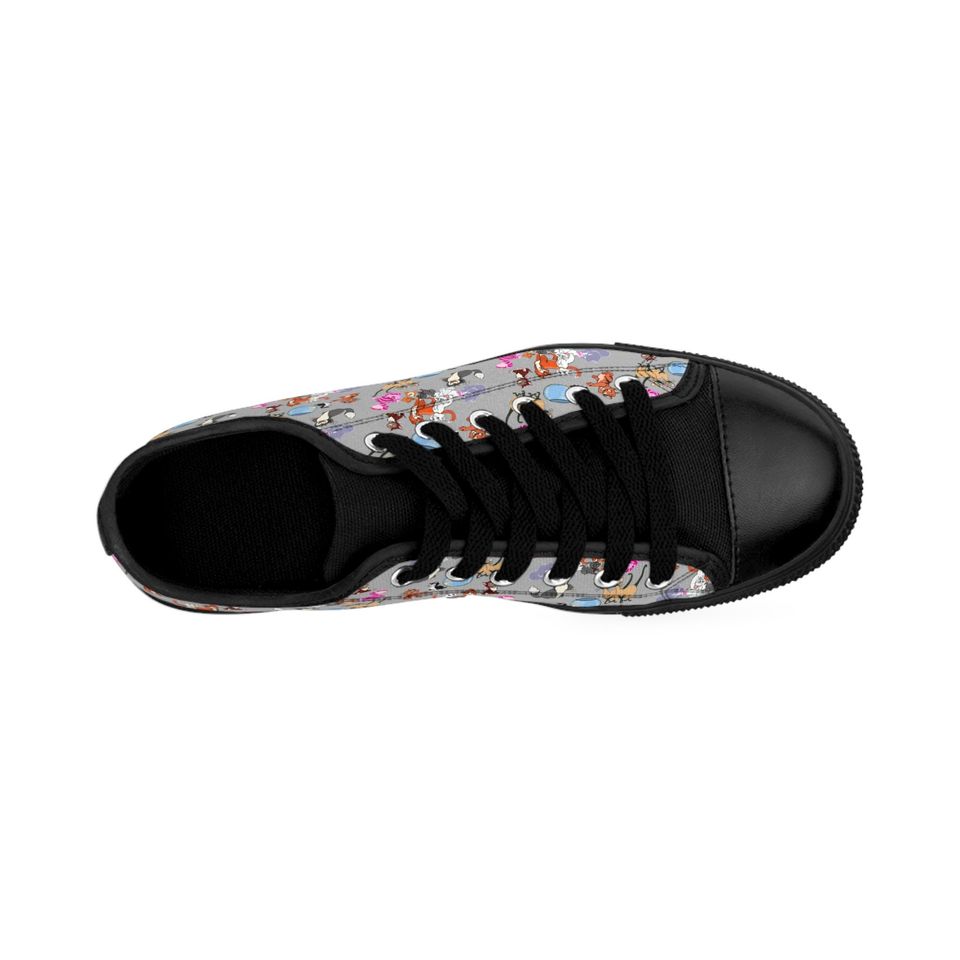 Disney Cat Women's Low Top Sneakers