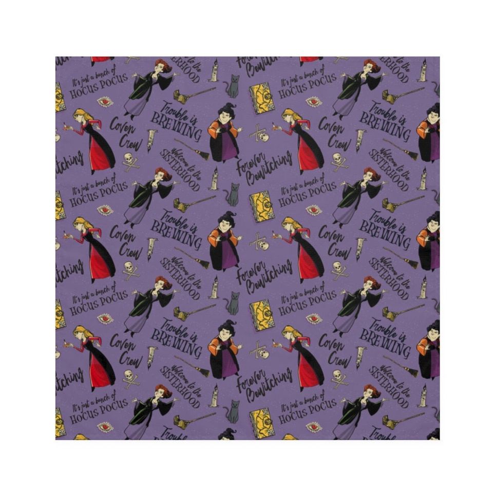 Disney Hocus Pocus Napkins, Disney Napkins