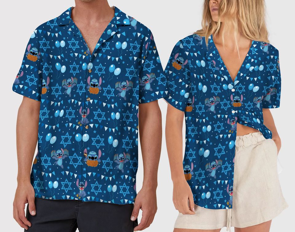 Disney Lilo Stitch Hanukkah Hawaiian