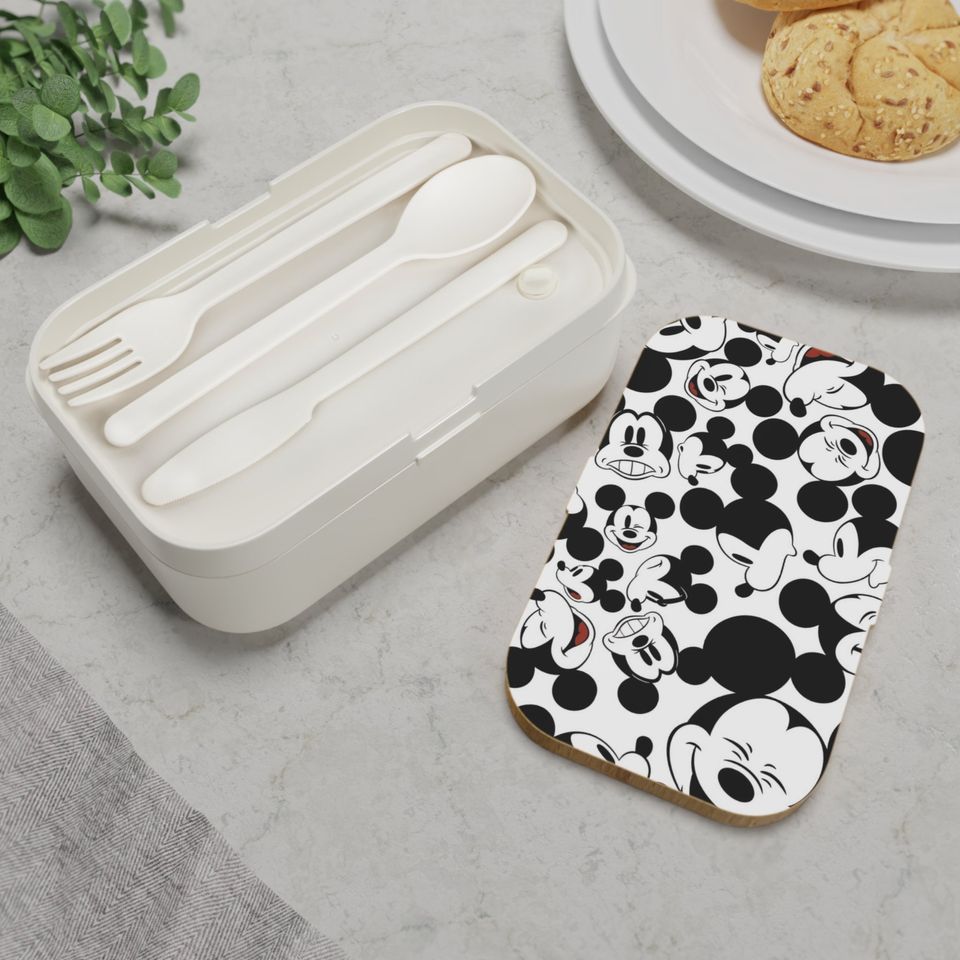 Disney Mickey Mouse Black and white  Lunch Box
