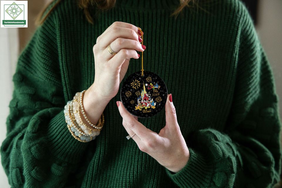 Personalized Disneyland Trip 2023 Ornament, Mickey and Friends