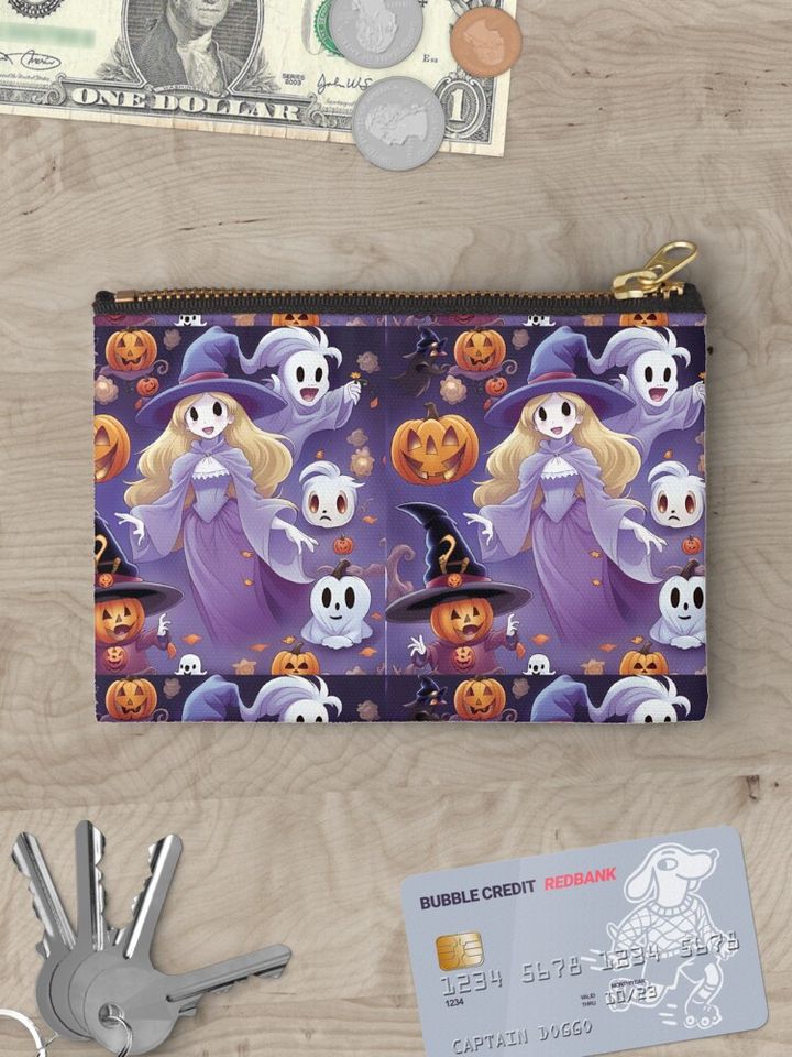 Disney ghost Halloween  Zipper Pouch