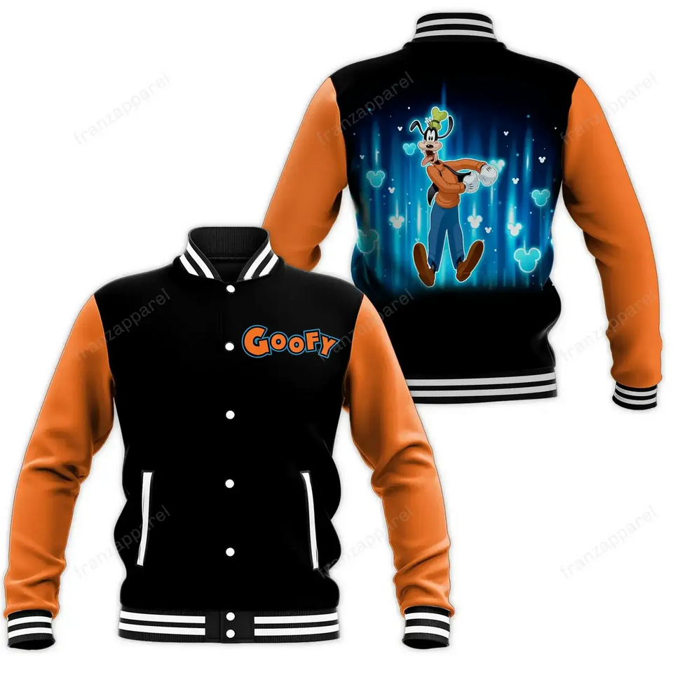 We Are Never Too Old For Goofy Dog Disney Baseball Jacket