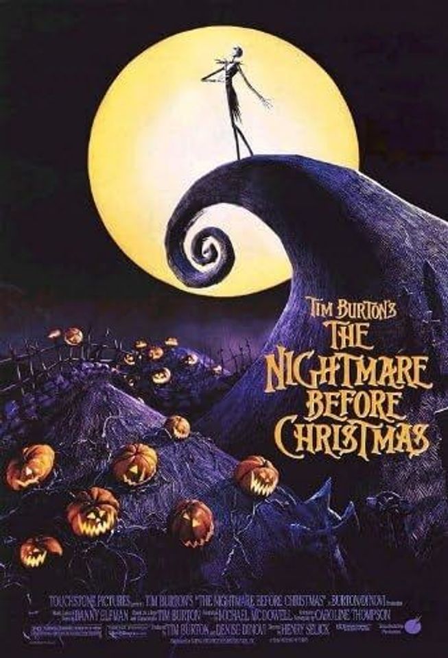 Nightmare Before Christmas Poster, Disney Movie Poster