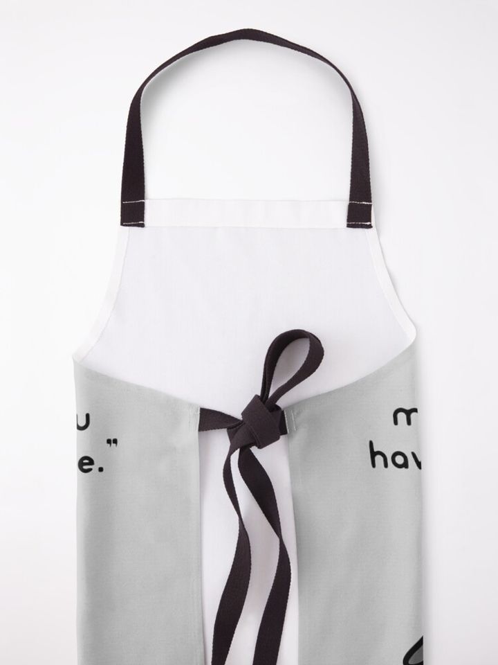 Disney Winnie The Pooh Sad Eeyore Quote Kitchen Apron