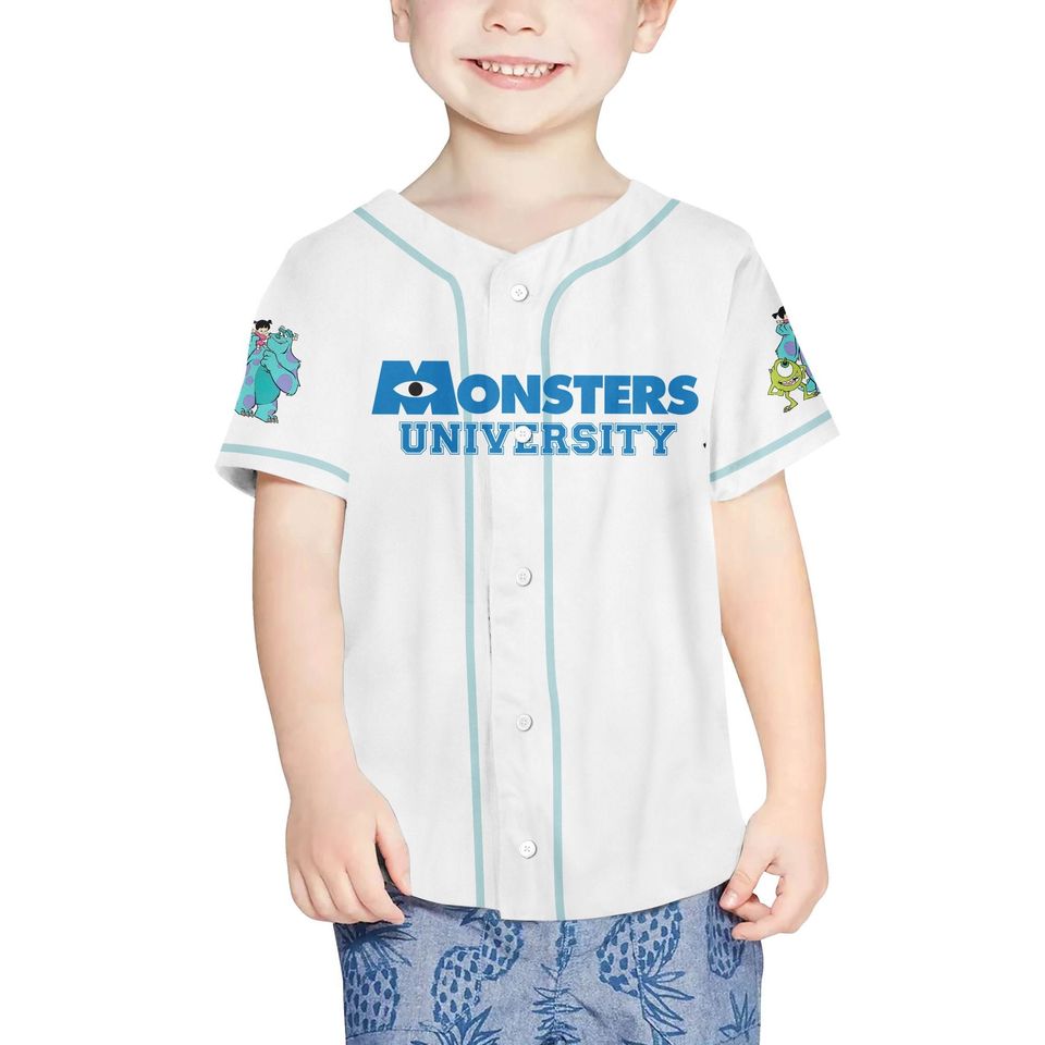 Monsters University Disney Baseball Jersey