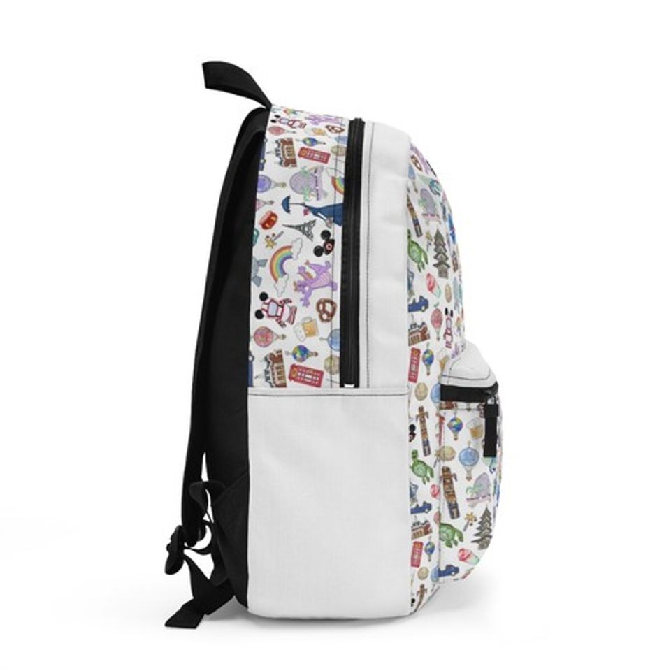 Disney Epcot Icons Backpack, Disney Backpack