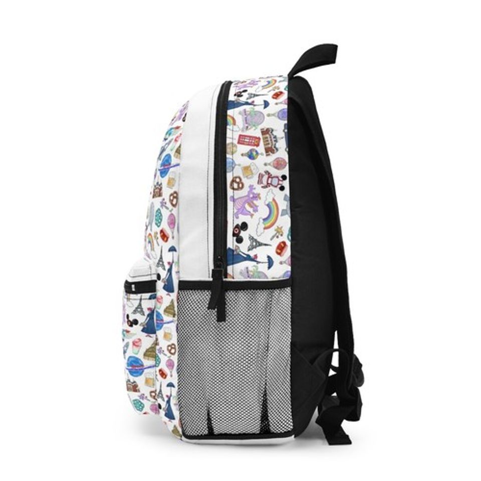 Disney Epcot Icons Backpack, Disney Backpack