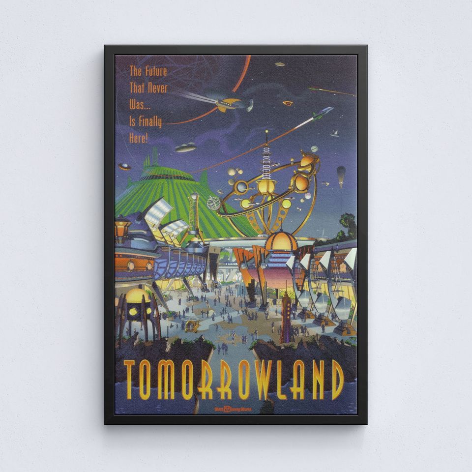 Tomorrowland Disney Premium Matte Vertical Poster