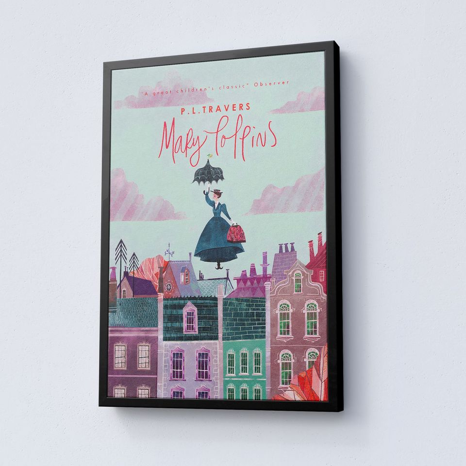 Disney Mary Poppins Premium Matte Vertical Poster