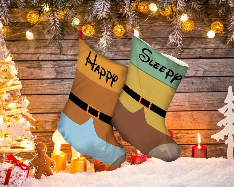 Disney Snow White and the Seven Dwarfs Stocking, Happy Stocking