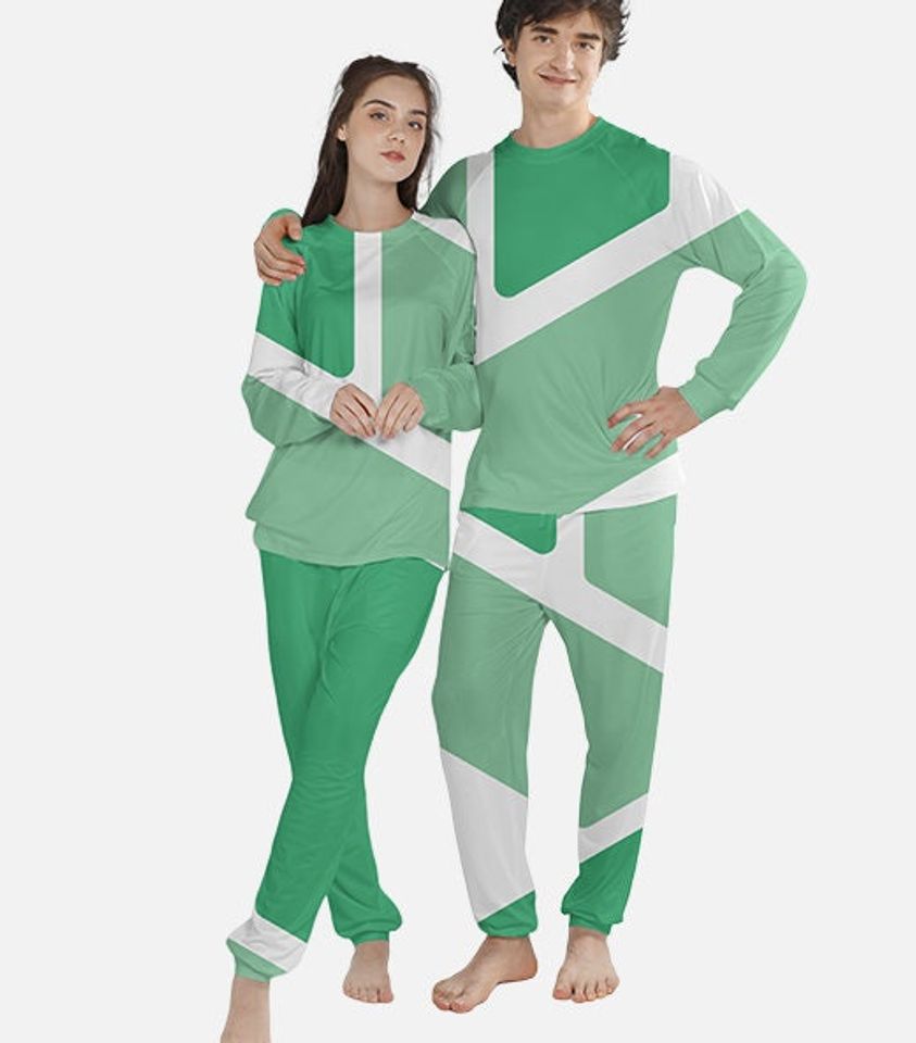 Disney Bart Simpson Pattern Raglan Pajamas Sets