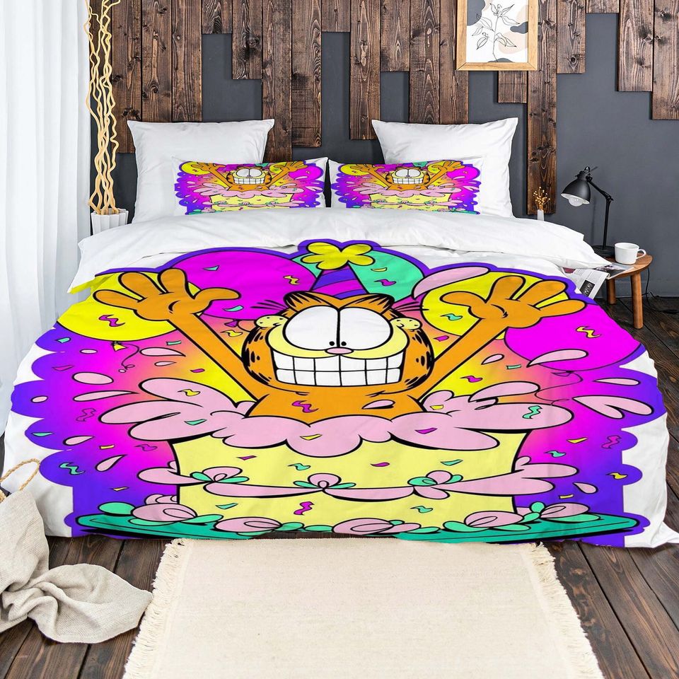 Christmas Garfield Bedding Set, Disney Bedding Set