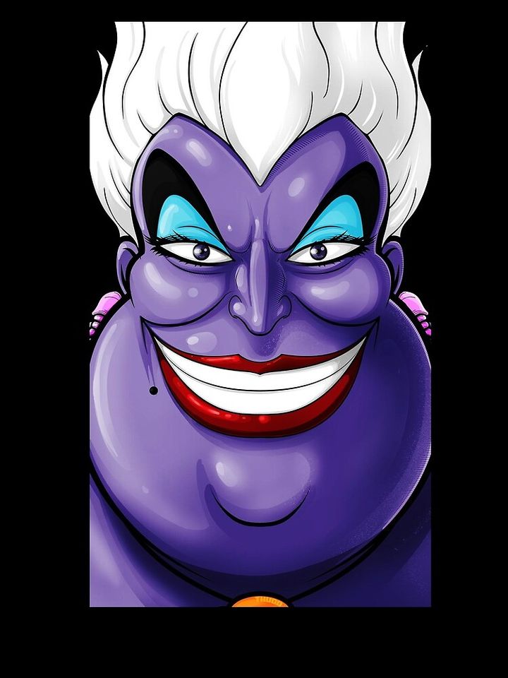 Ursula Disney Villain Skirt