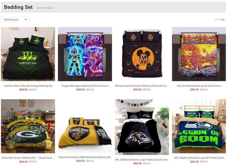 Mickey DN Bedding Set, Disney Christmas Bedding Set