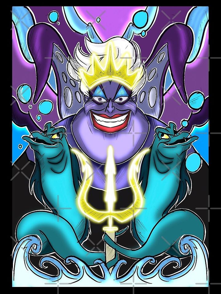 Ursula Disney Villain Skirt