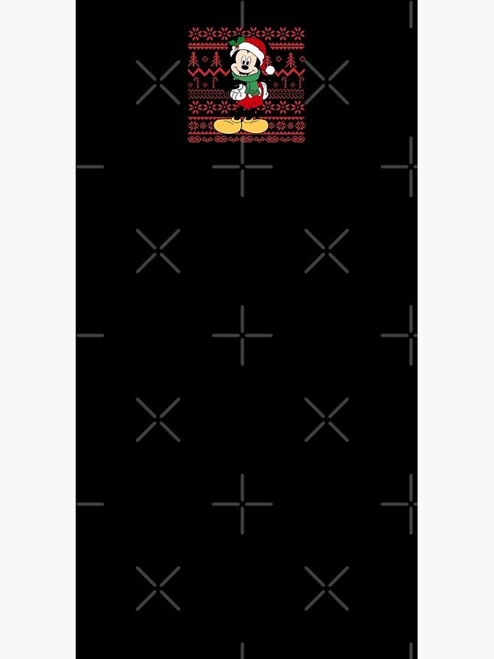 Disney Mickey Mouse Ugly Sweater Patter Christmas Duffel Bag