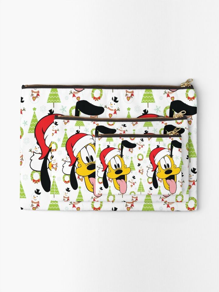Disney Pluto Christmas Makeup Bag