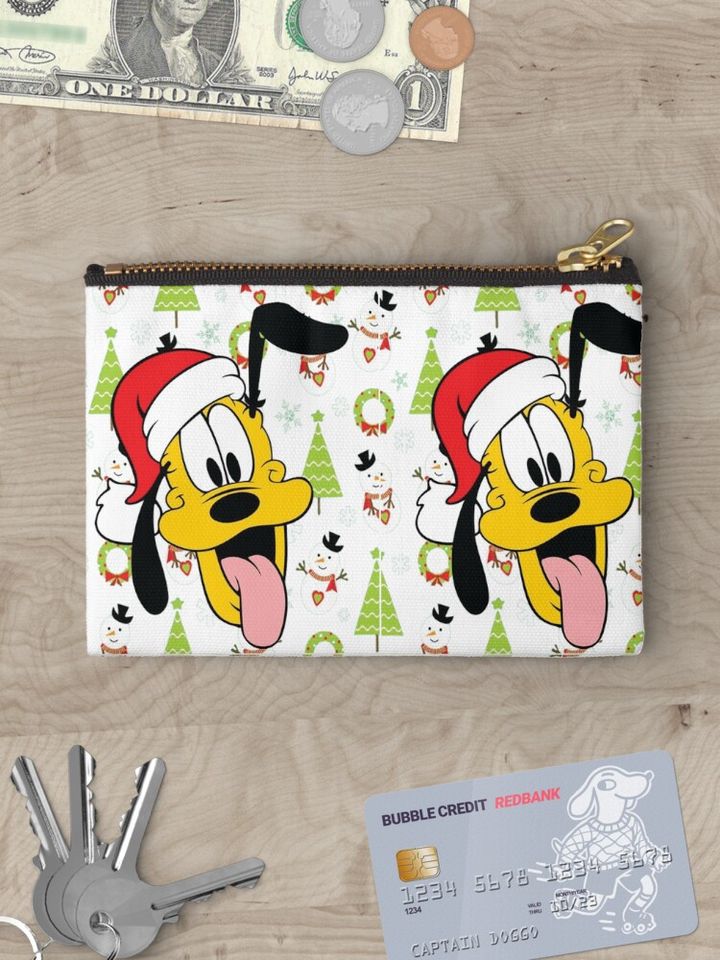 Disney Pluto Christmas Makeup Bag