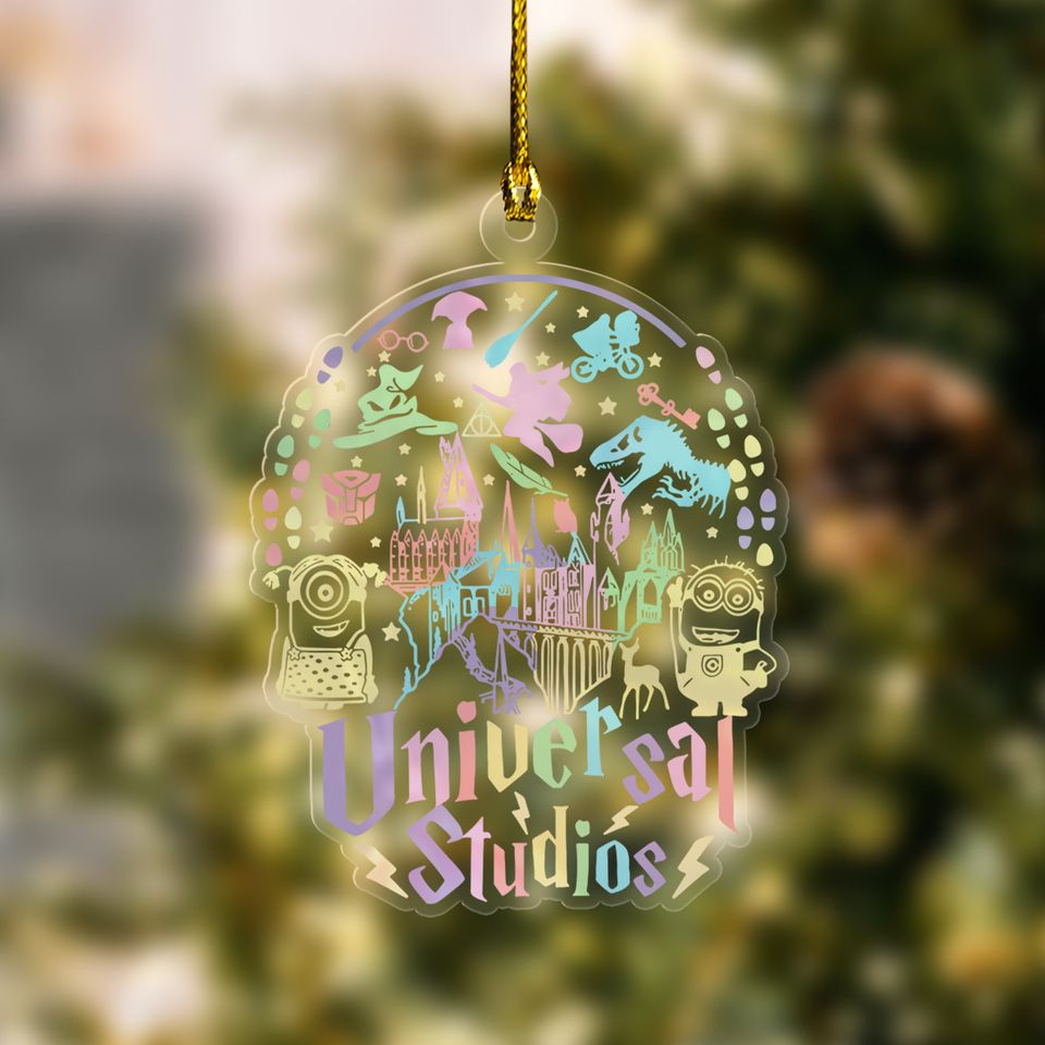 Universal Studios Christmas Ornament, Disneyworld Ornament