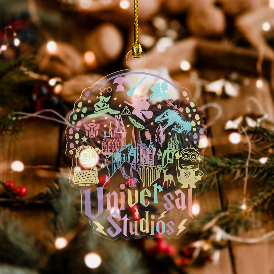 Universal Studios Christmas Ornament, Disneyworld Ornament