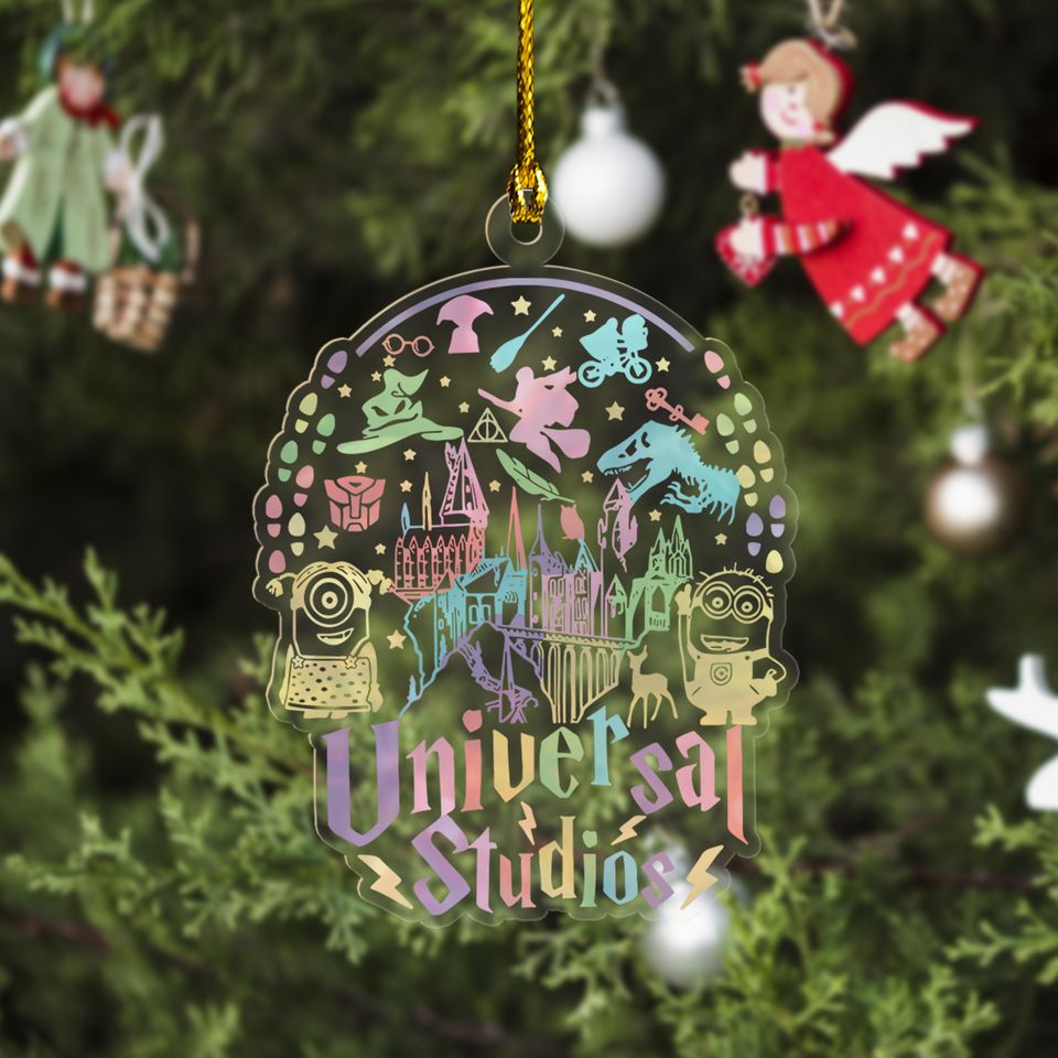 Universal Studios Christmas Ornament, Disneyworld Ornament