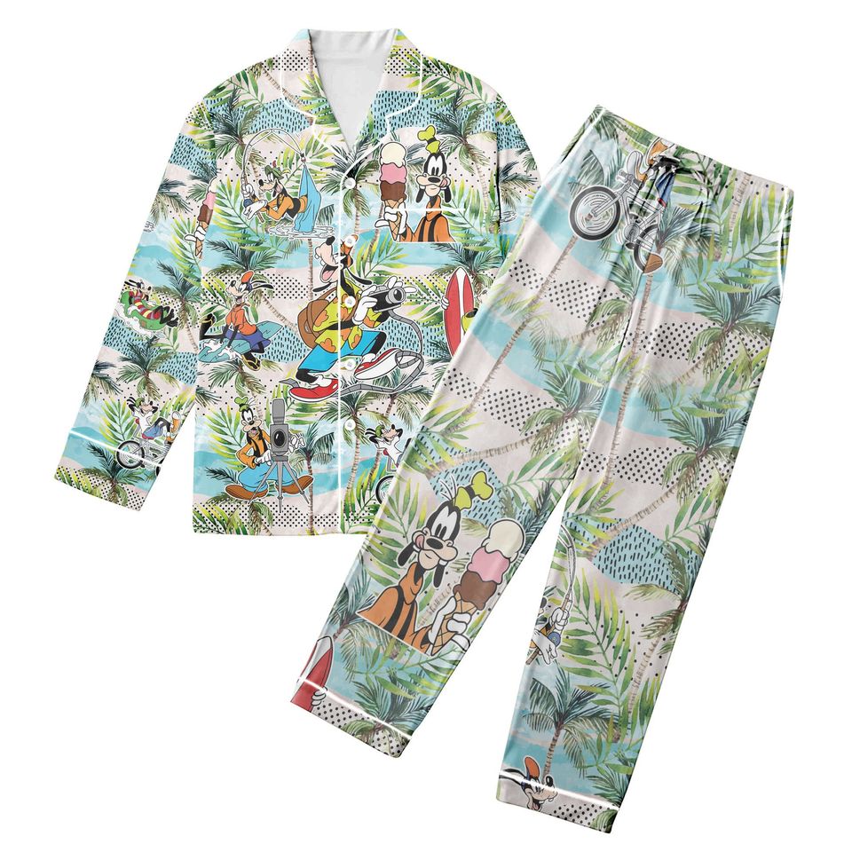 Disney Goofy Pajamas, Disneyland Beach Pajamas, Goofy Max