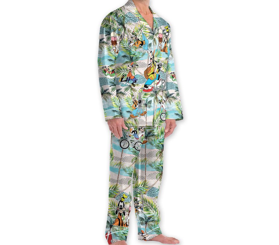 Disney Goofy Pajamas, Disneyland Beach Pajamas, Goofy Max