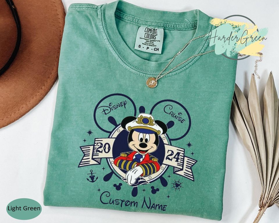 Personalized Disney Cruise Line 2024 Shirt, Family Cruise Shirt