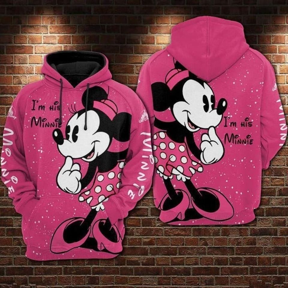 Minnie Hoodie, Disney Minnie Mouse Hoodie