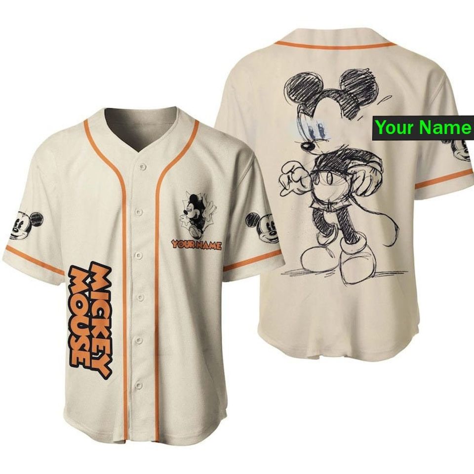Personalized Disneyy Family Vacation 2023 Baseball Jersey