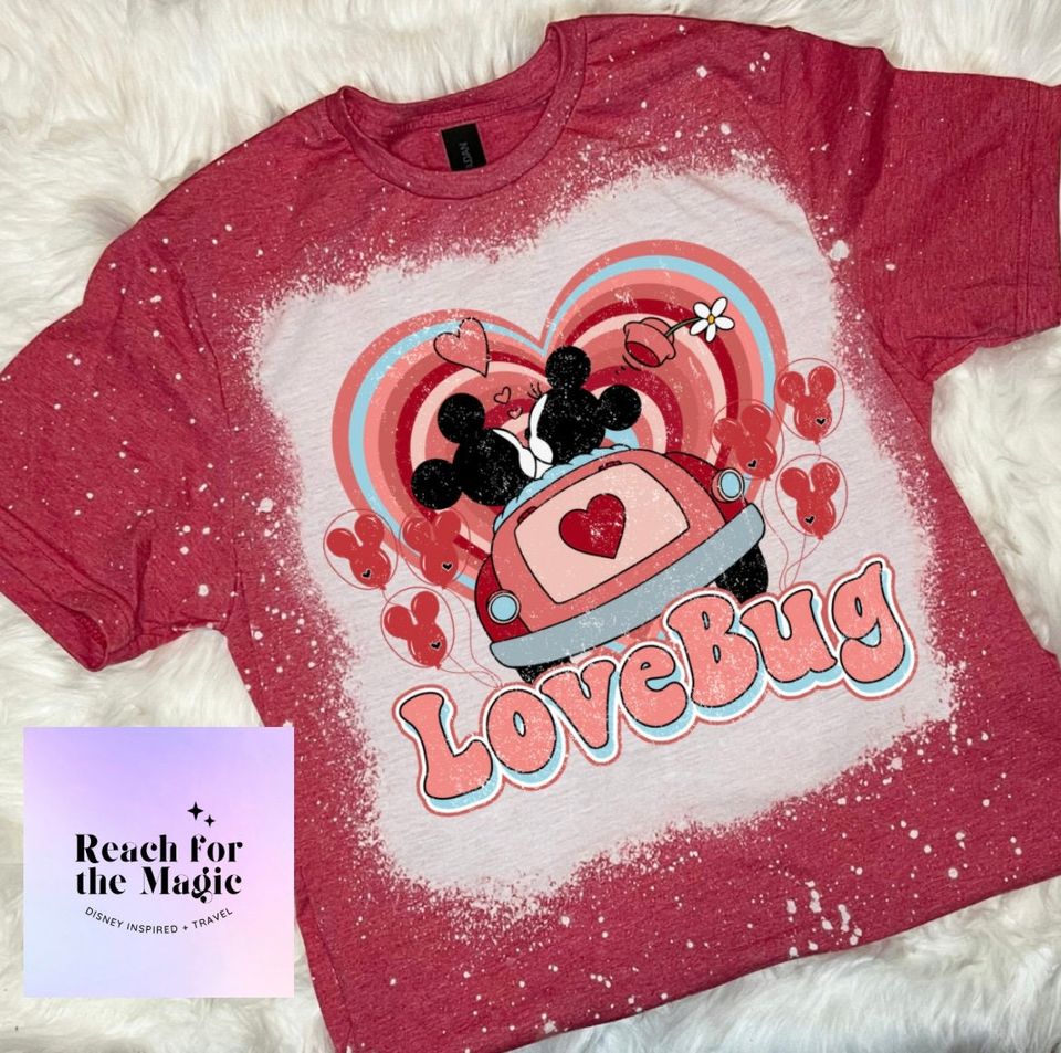 Lovebug Disney Bleached T Shirt