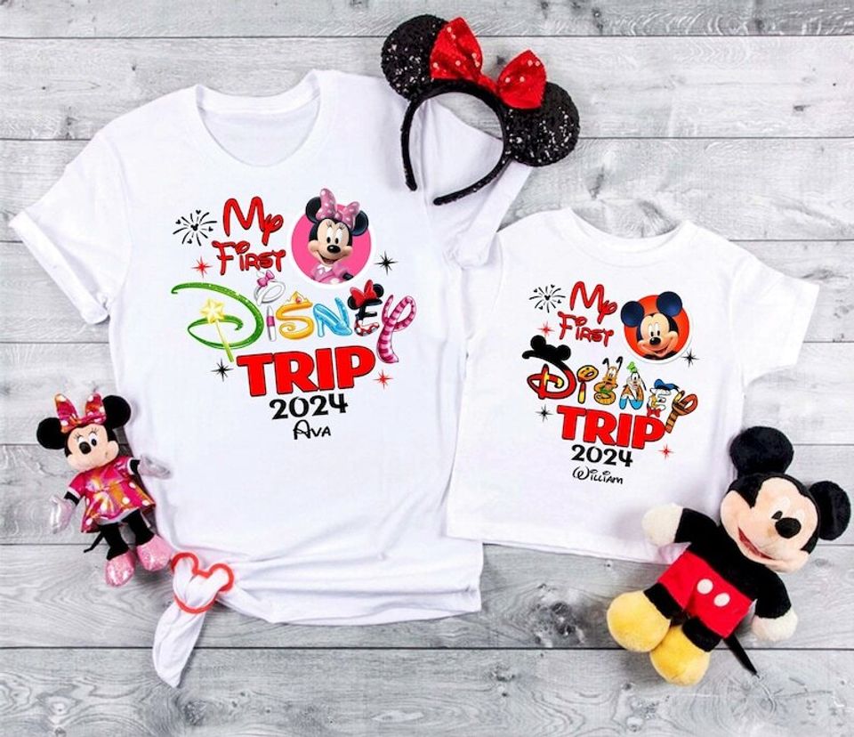 My First Disney Trip shirt, My First Disneyworld Trip 2024