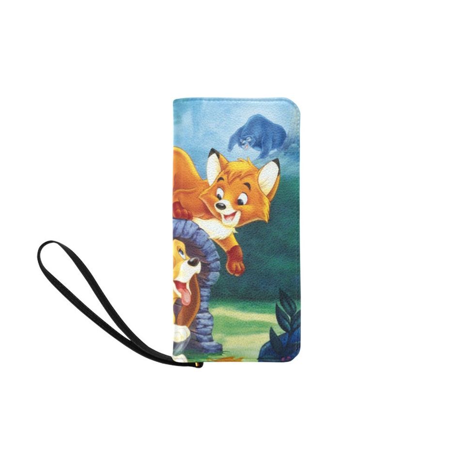 Fox and The Hound Wallet | Disney Wallet | Disney Wrist Wallet | Disney Wristlet