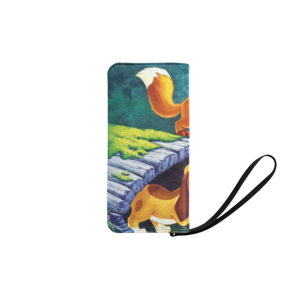 Fox and The Hound Wallet | Disney Wallet | Disney Wrist Wallet | Disney Wristlet